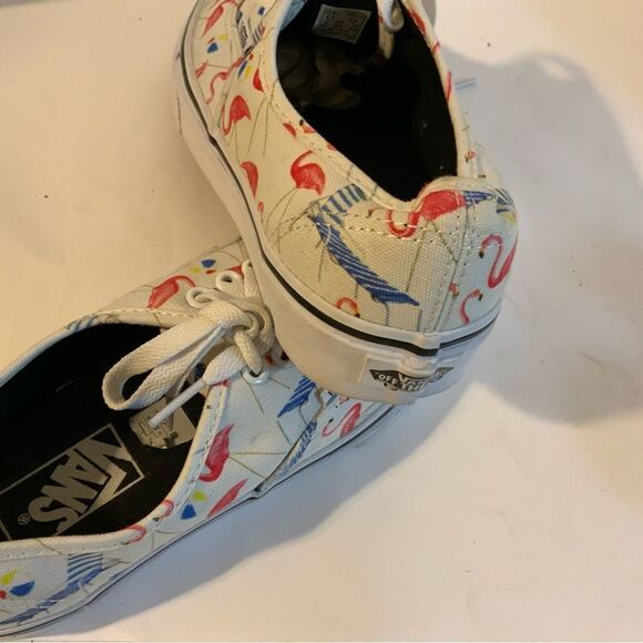 Vans Pink Flamingos Beach Chair Retro Pool Summer Vibes Shoes MENS 6.5/ women 8 - Picture 11 of 13